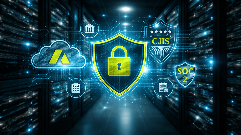 Learn how CJIS, SOC 2, and modern security standards protect cloud RMS systems and reduce risk for law enforcement agencies.